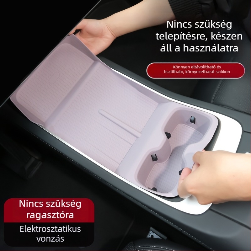 Weilai L60 középkonzolhoz illeszkedő szilikon vezeték nélküli töltőpad