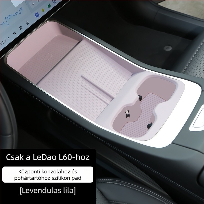 Weilai L60 középkonzolhoz illeszkedő szilikon vezeték nélküli töltőpad