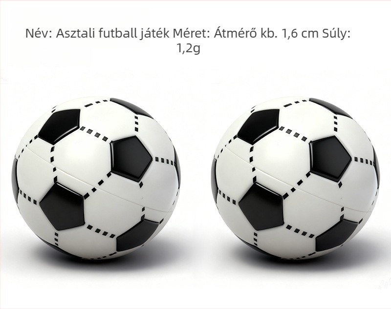 Kétszemélyes asztali futball játék – műanyag kivitel, oktató és interaktív, 4–14 éveseknek