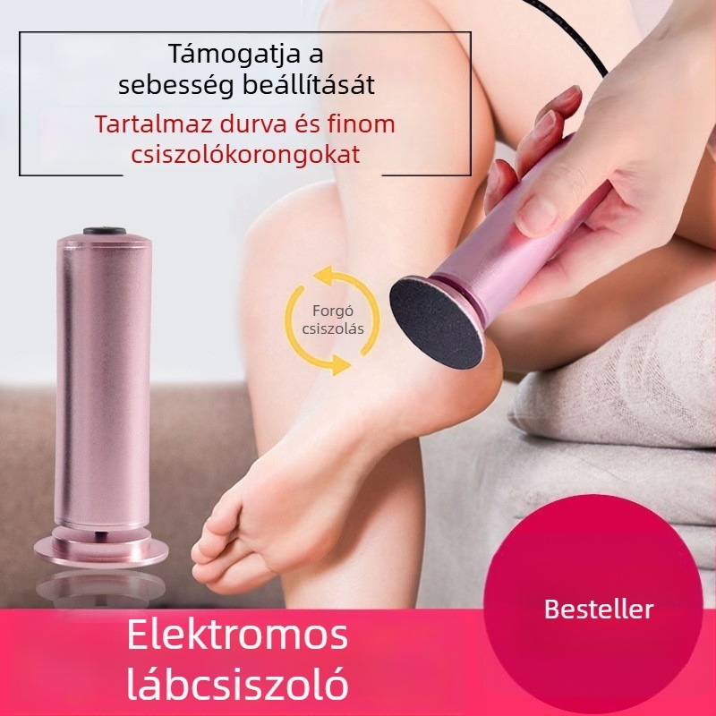 Elektromos lábreszelő, pedikűr eszköz, modell FCM-1