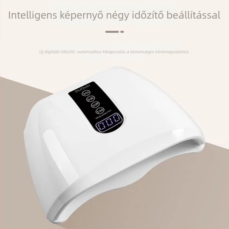 Kétkezes körömlámpa, 96W, modell M8, érintésérzékelővel, fototerápiás lámpa és köröm szárító