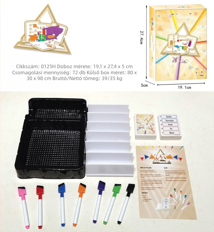 Just Onee – Gyors tempójú kártyás társasjáték gyerekeknek (4–6 évesek), puzzle, műanyag és papír