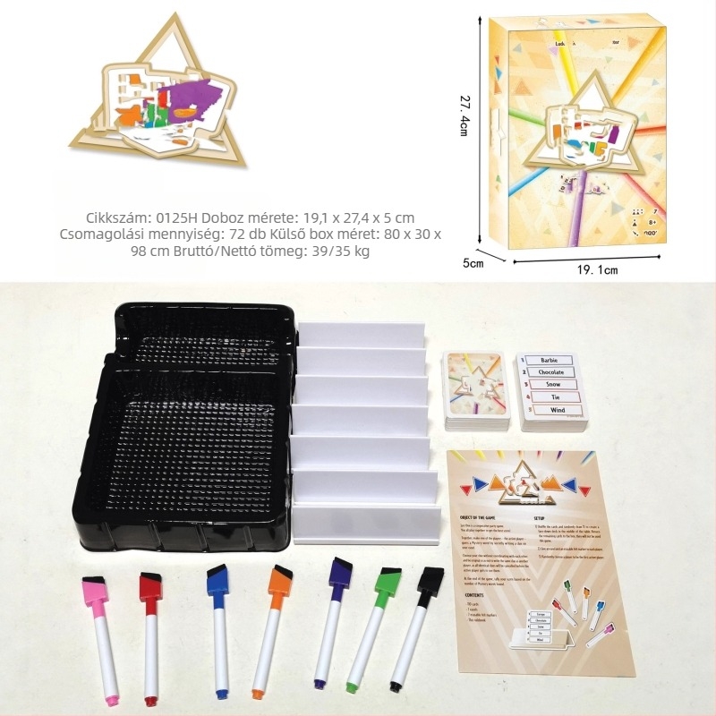 Just Onee – Gyors tempójú kártyás társasjáték gyerekeknek (4–6 évesek), puzzle, műanyag és papír