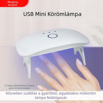 M8 körömlámpa UV-szárító 8 LED-del