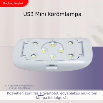 M8 körömlámpa UV-szárító 8 LED-del