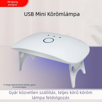 M8 körömlámpa UV-szárító 8 LED-del