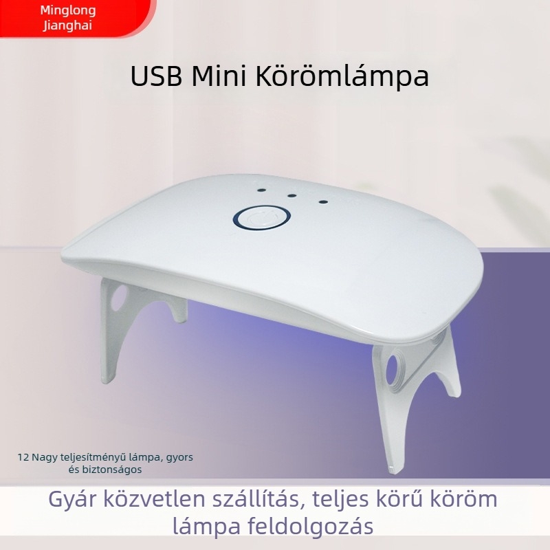 M8 körömlámpa UV-szárító 8 LED-del