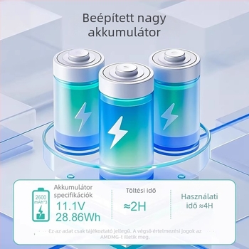 AMDMG akkumulátoros körömpor-eltávolító készülék, nagy szívóerő, dupla turbina szűrővel, professzionális eszköz körömszalonokhoz