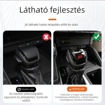 Fiberglass váltókarfedél Toyota Prado LC250-hoz, kompatibil 24 Prado modellel, belső testreszabás nélkül