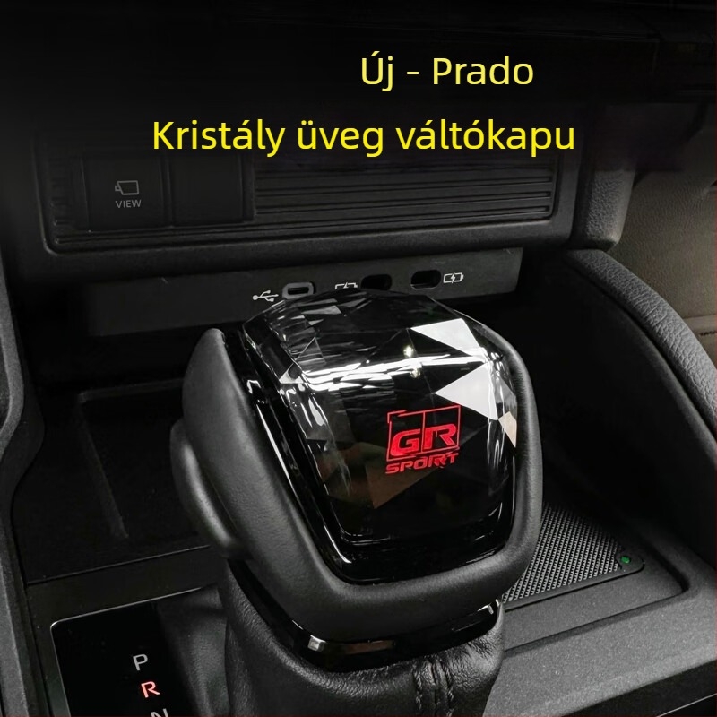 Fiberglass váltókarfedél Toyota Prado LC250-hoz, kompatibil 24 Prado modellel, belső testreszabás nélkül