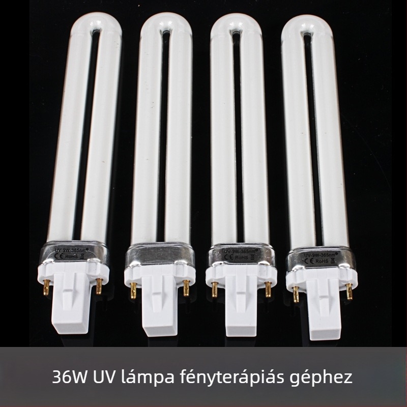 Körömlakk UV fototerápiás lámpa, 9W-os lámpa, Thumb manicure márka, 400 db