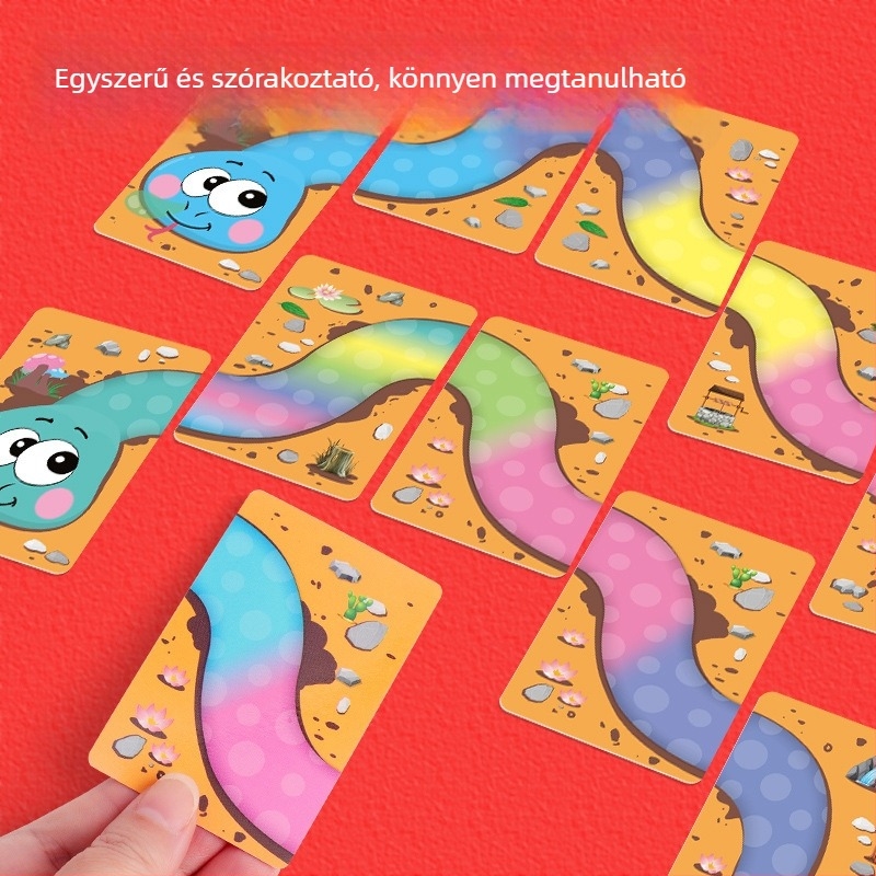 Pasien kártyás társasjáték — interaktív szülő–gyermek puzzle, anyag: papír, 7–14 éveseknek