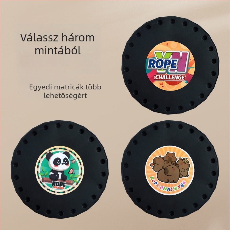 Kötél kibogozása kihívás – Asztali játék a logikai gondolkodás és a koncentráció fejlesztésére, kéz-szem koordinációval (műanyag, interaktív családi játék 4–14 éveseknek)
