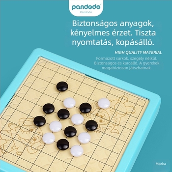 Többjátékos játékkészlet: Flying Chess, Gobang, Checkers; Műanyag, Színes dobozos csomagolás; Szellemi fejlődés