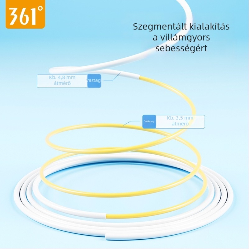 361° ugrókötél gyerekeknek, gyors kötél professzionális csapárral, ABS anyag