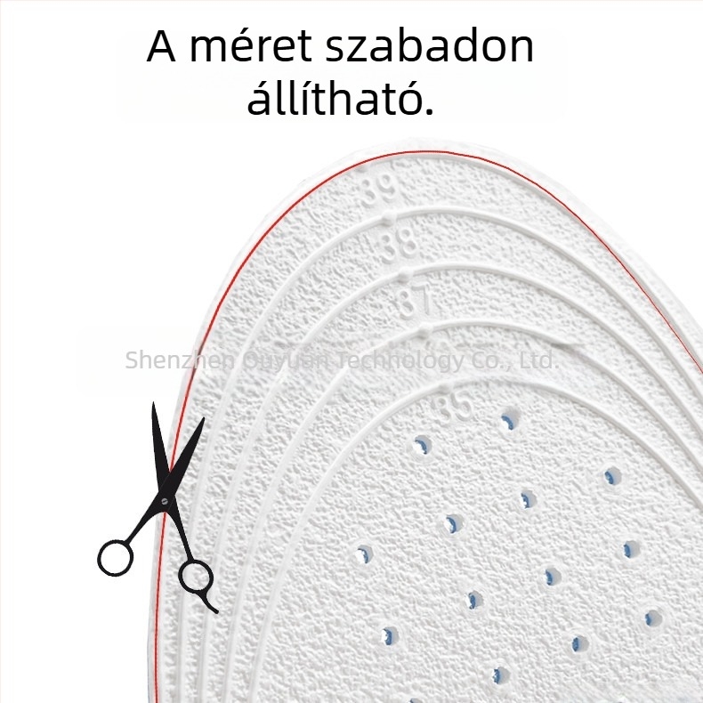 Rejtett magasságot növelő talpbetét EVA-ból, teljes hosszúságú, magasság 1.5/2.5/3.5 cm, kompatibil sportcipőkhöz, bőr cipőkhöz, csizmákhoz, mindennapi és munkás lábbelikhez