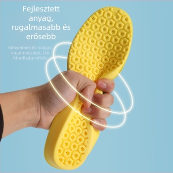PU sporttalpak cipőkhöz, modell 909, teljes talp, magasságot növelő, uniszex