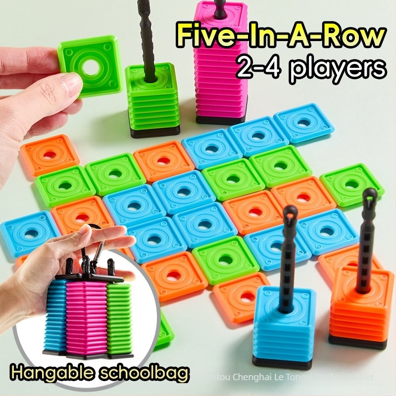 Oktató Gomoku és Connect Four társasjáték gyerekeknek — műanyag, LTX márka, 7–14 éveseknek, fejleszti a kéz-szem koordinációt és kognitív készségeket
