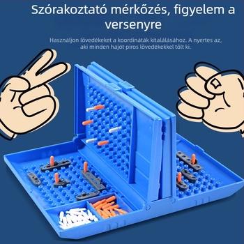 Tengeri csata sakk – oktatási családi stratégiai társasjáték két játékos számára (Anyag: műanyag; Csomagolás: doboz; Korhatár: 0–61; Játékosok száma: 2)