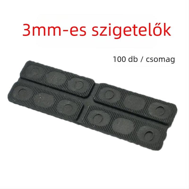 3 mm tömítés ablakokhoz – emelőpárna üveghez és rögzítő tartozék