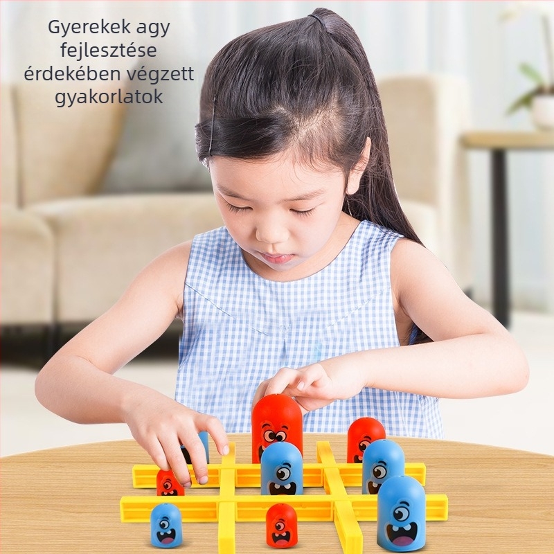 Családi társasjáték logikai kirakós elemekkel – interaktív játékhoz | Anyag: műanyag; Márka: Babi Bear Toy; Korosztály: 4–6, 7–14, 15–35