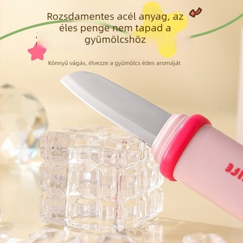 Kétfejű rozsdamentes acél hámozó gyümölcsök és zöldségekhez, vastított kivitel, élelmiszer-minőségű, testreszabható