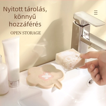 PET-anyagú szappantartó ventuzával, behozatal nélkül, testreszabás nélkül