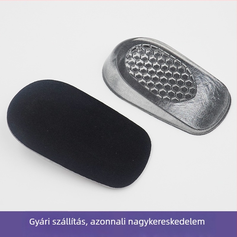 PU emelő talpbetét cipőkhöz — Modell X-084 — alkalmas sportcipőkre, casual és munkacipőkre — Stílus: sarokpad, retro