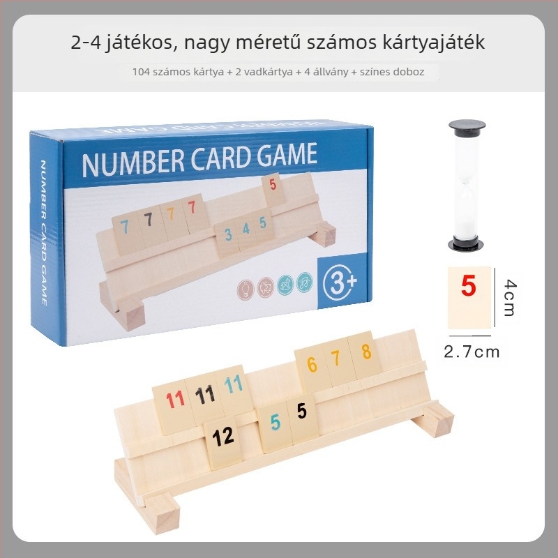 Fa sakk- és kártya asztal a TQ-060-tól – családi társasjáték 4–6 éves gyermekeknek, Zhejiang Yunhe eredet