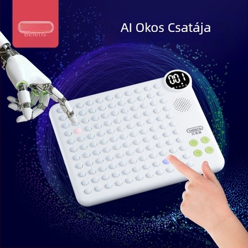 Beenshi okos sakktábla, sokoldalú elektronikus Gomoku és Tic-Tac-Toe játék, karácsonyi oktató játék fuziós gyöngyökkel