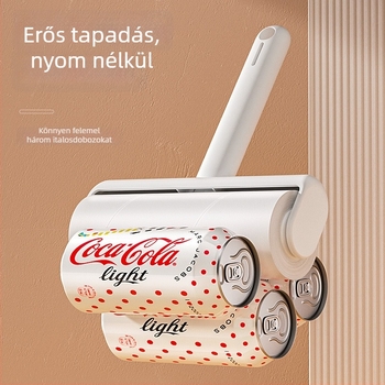 Szöszmentesítő henger ruhákhoz, ragadós tekercs, cserélhető tekercs