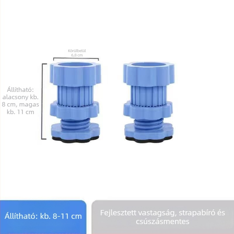 Mosógép lábaihoz alap – csúszásgátló, ütésálló, emelő talppal, készülékek lábaihoz legfeljebb 4.7 cm (modern minimalist dizájn)