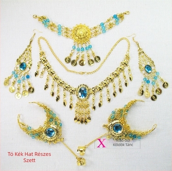 Hasdánc fejfedő – fém indiai táncos fejfedő, Xiaogui márka, uniszex, szabályos lánc, fém medál, téli 2024