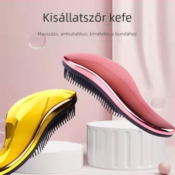 Kutyaápoló fésű Toy Poodlenek, speciális masszázs fésű kis testű kutyáknak, szőrzet tisztító és szálak eltávolítására szolgáló eszköz
