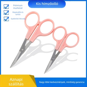 Szemöldök kontúrozó sminkolló – pontos, kompakt kialakítás a finom szemöldök formázásához; 5 éves élettartam; alkalmas mindennapi használatra.