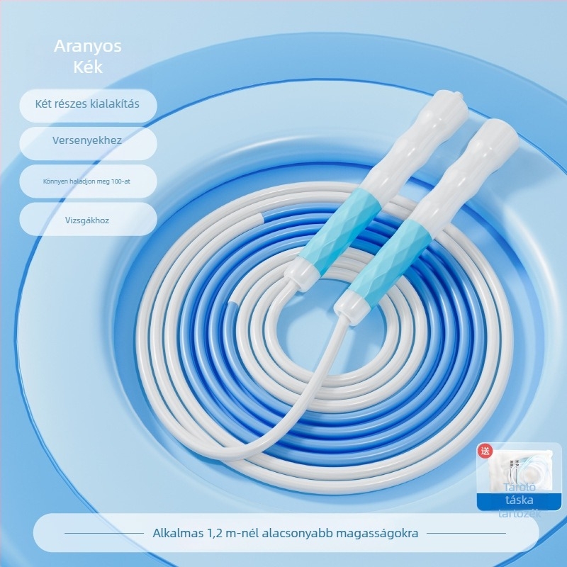 Ugrókötél, állítható, PU anyagú, gyermekek és diákok számára