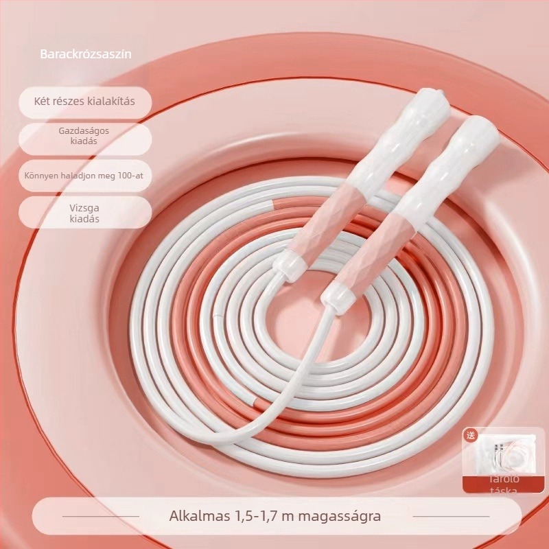 Ugrókötél, állítható, PU anyagú, gyermekek és diákok számára