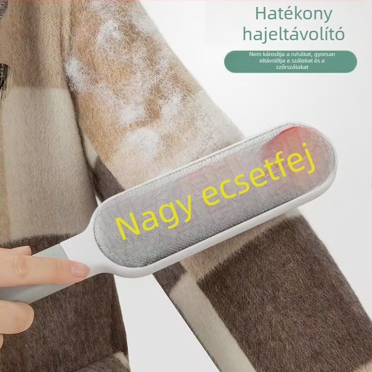 Gyapjúkabát antistatikus szöszmentesítő kefe, kétoldalas, kasmírhoz és kötött ruhákhoz, műanyag, modern egyszerű stílus