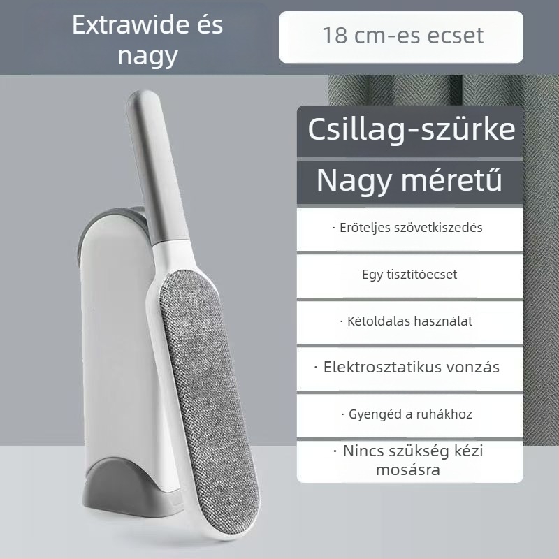 Gyapjúkabát antistatikus szöszmentesítő kefe, kétoldalas, kasmírhoz és kötött ruhákhoz, műanyag, modern egyszerű stílus