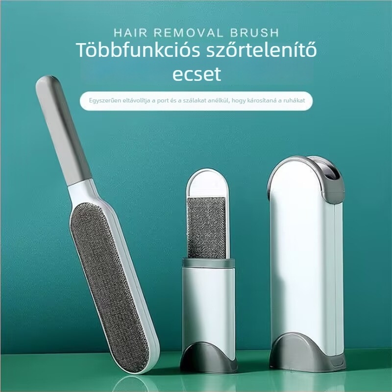 Gyapjúkabát antistatikus szöszmentesítő kefe, kétoldalas, kasmírhoz és kötött ruhákhoz, műanyag, modern egyszerű stílus
