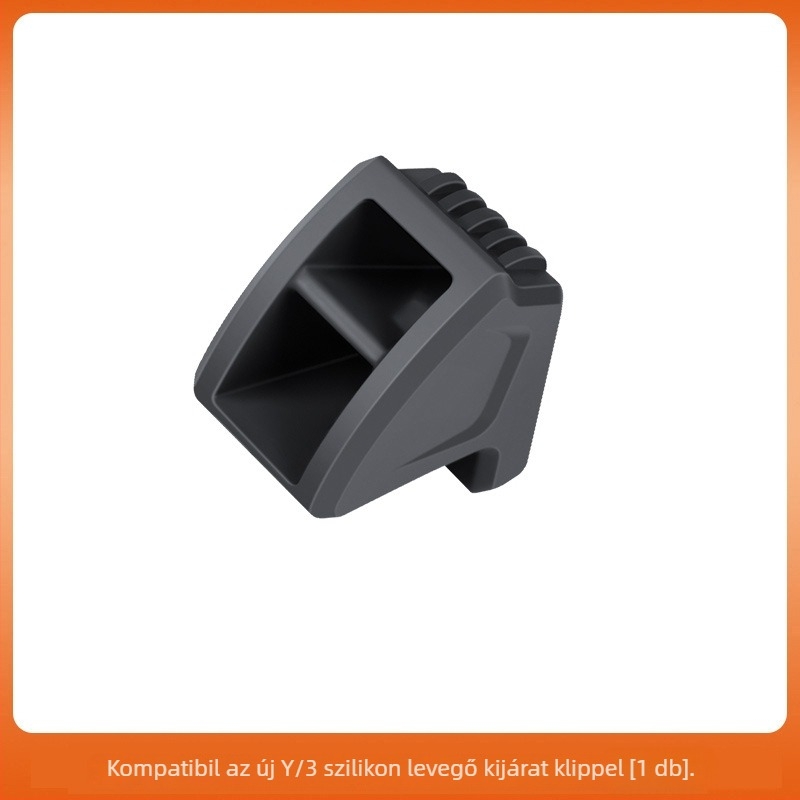 Tesla Model Y/3 légcsatorna-clip adapter — ABS, Snap-on telepítés, illeszkedik a műszerfalhoz, modell TSL1585