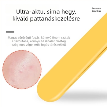 Szemöldökcsipesz készlet – 430 rozsdamentes acél, szemöldök és szakáll szőrszálak kitépésére