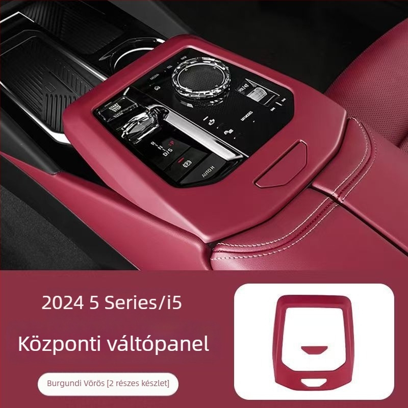 Autó belső matricák középkonzol-kerethez – ABS, TN-5411, Dazzling Flame, Guangzhou