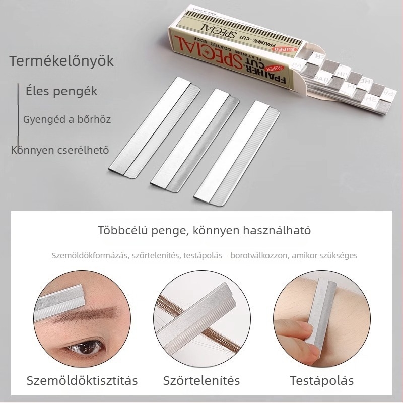 Női szemöldökvágó, hordozható – szemöldökformázó eszköz