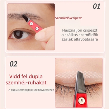 Szemöldök csipesz – kerámia és rozsdamentes acél, kiváló precizitás, Liang Taizuo