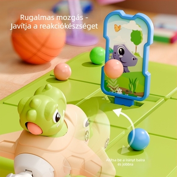 Asztali golyókirakó pinball játék — 2 játékos, asztali kivitel, műanyag felépítés, 4–6 éveseknek
