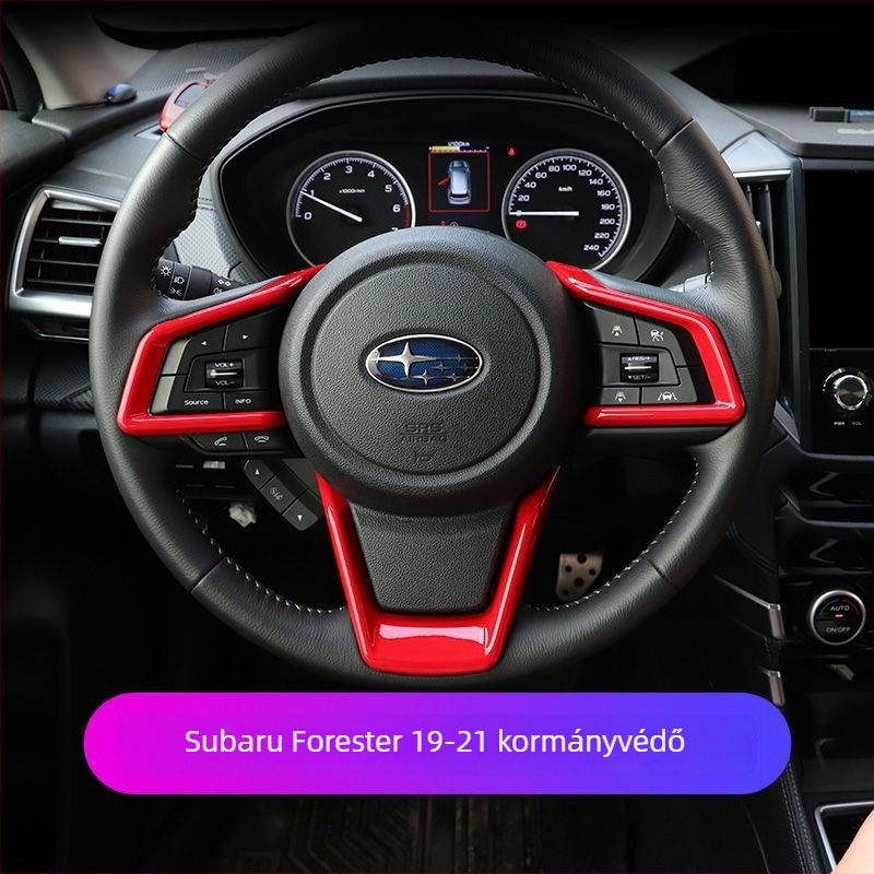 Kormánykerék gombok díszítő elemei Subaru 18-21 Forester/Outback/XV – Spire, logó nélkül, testreszabás nélkül