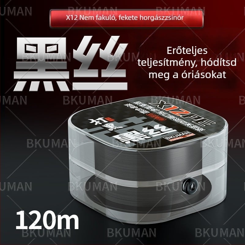 Fő zsinór a horgászathoz, PE anyag, szakítószilárdság 3–33 kg, márka YGKPEJP, dobozban 100 darab