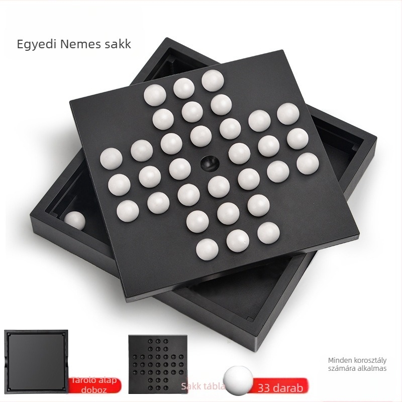 Szóló sakk-puzzle gyerekeknek – Oktatási társasjáték logikai gondolkodás fejlesztésére