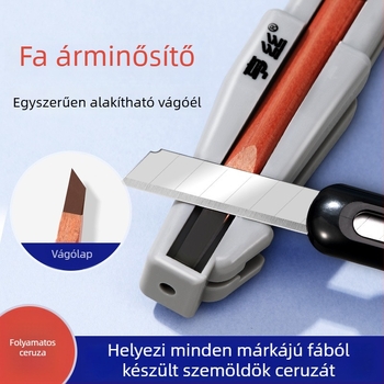 Hengsi szemöldökceruza reszelő – faanyagú Duckbill dizájn, új modell